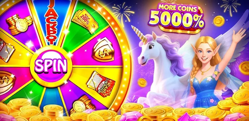Máquina caça-níqueis Fortune Tiger com moedas de ouro, representando a variedade de slots na 123 bet.
